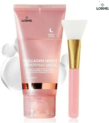 LORSHEL collagen night wrapping mask for Reducing Pores and Improving Skin Texture Og H(75 ml)