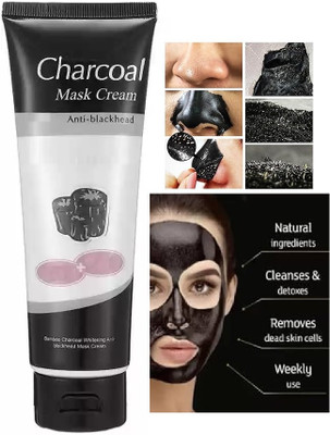 Aylily Oil Control Charcoal off Mask Enriched with Fruits Extract and Vitamin-E(130 ml)