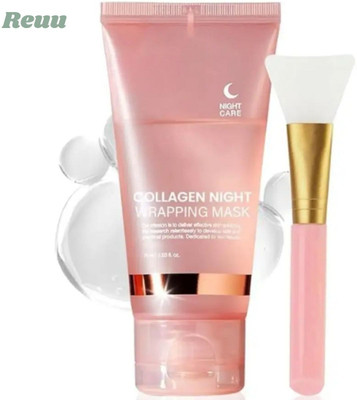 Reuu K Collagen Night Wrapping Peel Off Mask for Balancing Skin & Reducing Acne(100 ml)