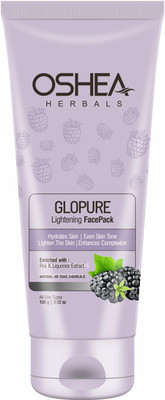 Oshea Herbals Glopure Lightening Face pack 100Grams(100 g)