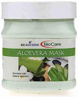 BEAUCODE BioCare Aloe Vera Face Mask 250gm For Women & Men For All Skin Types(250 ml)