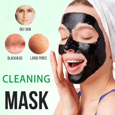 manasona Charcoal Peel Off Mask, Oil Control, Remove Blackhead, Skin Brightening(130 g)