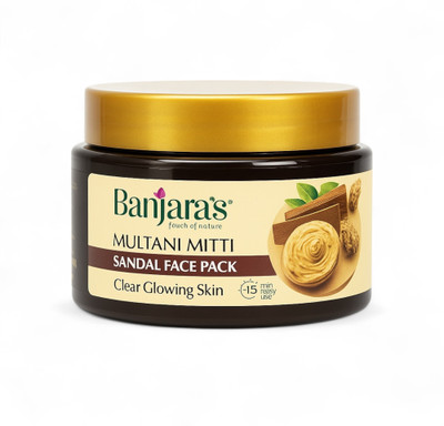 Banjaras Sandal Multani Mitti Face Pack(100 g)