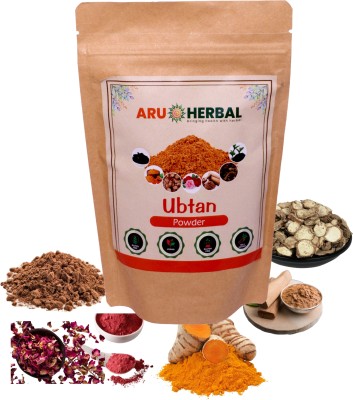 aru herbals Aru Herbal Ubtan Powder Face Pack-for Face and Body Fairness and Glowing Skin(175 g)