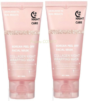 Prefetto COSMO Collagen Night Mask Duo for Softening & Hydration(200 ml)