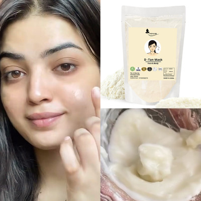 KOJAGARI D Tan Face Mask | Instant Brightening & Glow |(100 g)