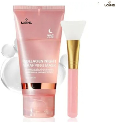 LORSHEL collagen night wrapping mask for Improving Skin Elasticity and Firmness Orignal(75 ml)