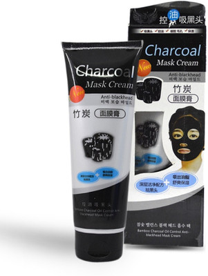 CHARCOAL MASK CREAM Original Oil Control Anti-Acne Deep Cleansing Blackhead Remover,(130 ml)