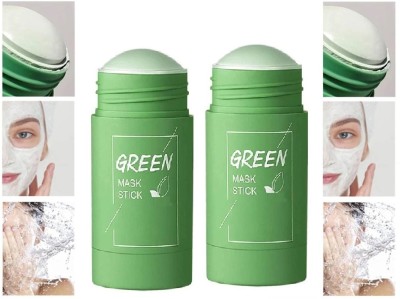 WOONGMI Green Tea Mask Stick Blackhead Remover For All Girls & Mans(80 g)