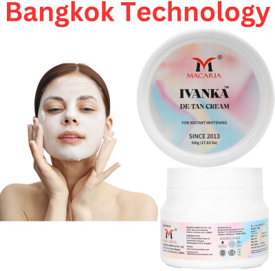 MACARIA IVANKA Express White Radiance Elixir DETanFace Pack Mask 3 in 1(500 g)