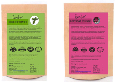 BIndian Cucumber Powder & Beetroot Powder Pack of 2(50 g)