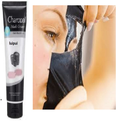 Luipui charcoal face mask pack of 1 awesome and amazing(130 ml)