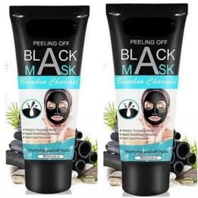 rahnay Dark spot Remover Black charcoal Mask for daily need (pack of 2) Each 100g(208 g)