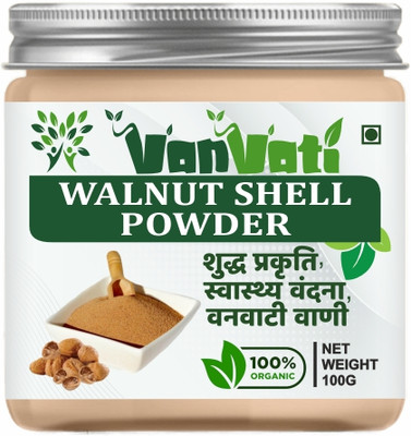Vanvati Walnut Shell Powder 100g – Natural Face Care And Smooth Skin(100 g)
