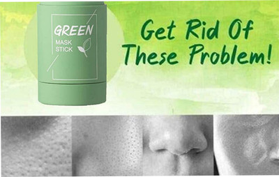 Libline Green Tea Purifying Clay Stick Mask Oil Control Cleaning Mask(40 g)
