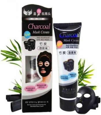 SHAGGY Activated Charcoal Face Mask with Anti Pollution Shield - Wash Off(100 ml)