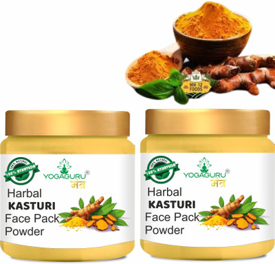 YOGAGURU MANTR Kasturi Haldi For Face (200 g)(200 g)