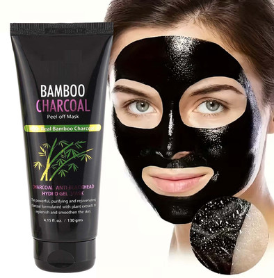 YAWI New Charcoal Peel Off Face Mask Blackhead for Girls and Boys(130 g)