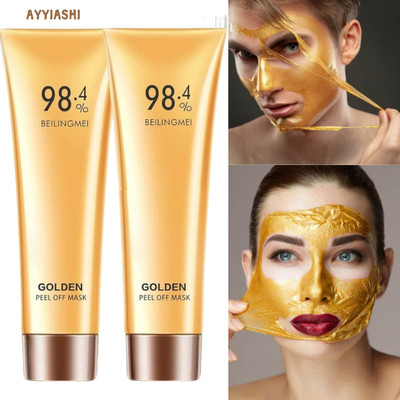 AYYIASHI Gold Peel-Off Mask for Removing Dead Skin & Revealing Radiance(120 ml)