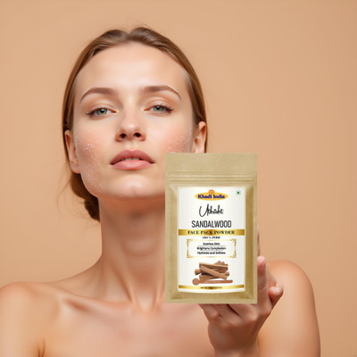Utkrisht Sandalwood Powder Face Pack for Glowing Skin and Repair(100 g)