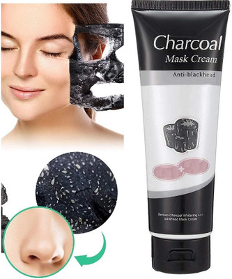 BLUEMERMAID Charcoal Tube of Mask, Deep Cleansing Facial Mask with Activated Carbon(130 g)