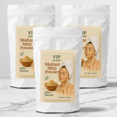 VIP ALDAT Multani Mitti Golden Glow Essence With Natural Detox & Radiant Skin Balance(450 g)