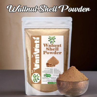 Vanvati Walnut Shell Powder 100g Natural Skin And Face Care Powder(100 g)