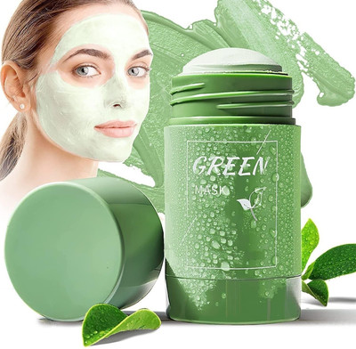 HUZURLU Green Tea Cleansing Mask Stick for Face(40 g)