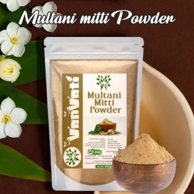 Vanvati Multani Mitti 100g Natural And Pure Powder For Face & Skin Care Powder(100 g)