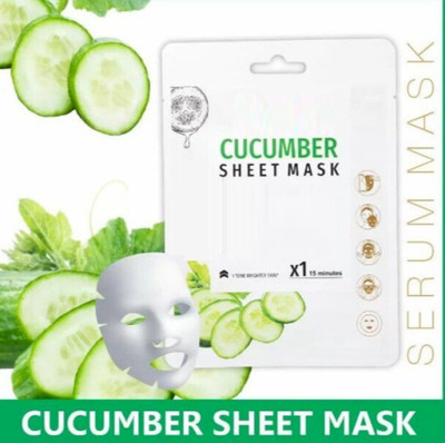 GABBU Sheet Mask With Serum For Women and Men | All Skin Types Soft and Healthy Skin(20 ml)
