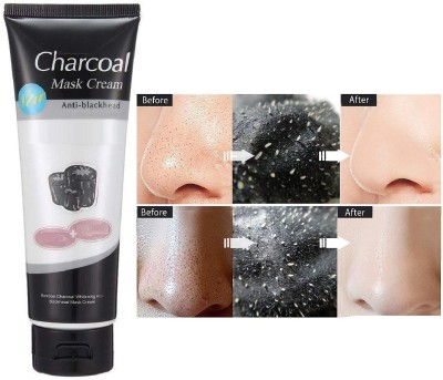 Yuency CHARCOAL TUBE BLACKHEAD REMOVER PEEL OFF FACE MASK(130 ml)