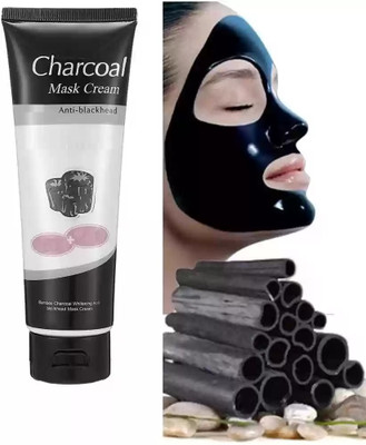 tanvi27 Charcoal Peel Off Black Mask Face Pack (Remove Blackheads, Colling Effect(130 ml)