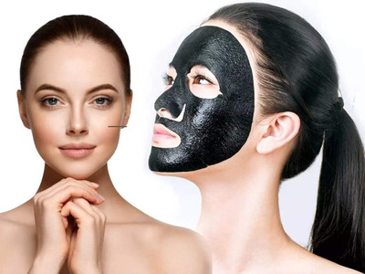 Libline Original Charcoal Face Mask Wash Off - No Parabens & Mineral Oils Bamboo(130 ml)