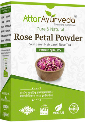 Attar Ayurveda Rose petal powder for face, skin(100 g)