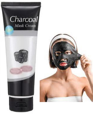 Luipui Charcoal Peel Off Mask Tube Whitening Deep Cleansing Anti Blackhead Removes(130 g)