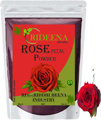 Rideena Best Quality Rose Petal Powder for face pack soft face | Rose Petal(900 g)