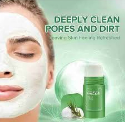 Luipui trending oil control green tea face mask mud pack of 1(40 g)