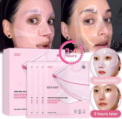 revary Salmon DNA PDRN Pink Collagen Jelly Mask for Hydrating ( pack of 1 )(28 g)