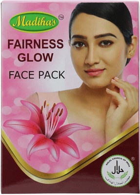 MADIHA’S Fairness Glow Facepack For Beautifull and Fair Skin | Pack of 12 (100gm each)(1200 g)