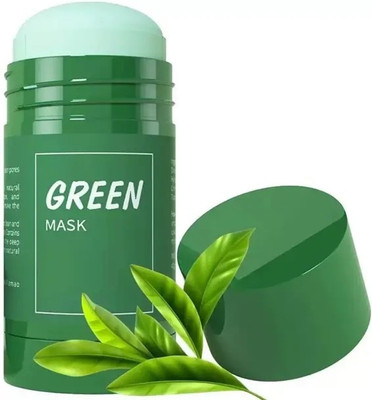 EVERERIN Green Stick Mask Detan Pack For For Skin Fairness & Deep Clean Pore(40 g)
