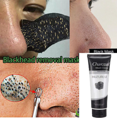HUZURLU Charcoal Blackhead Mask Remover(130 g)