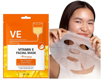 nuvya Essence-Infused Vitamin E Face Mask for Daily Hydration Boost(25 ml)