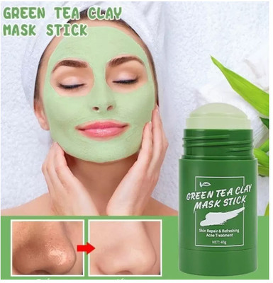 Yuency best oil and pigmentation removal green tea mud face mask(40 g)