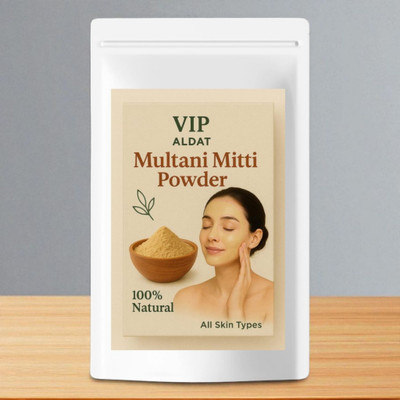 VIP ALDAT Multani Mitti Herbal Glow Essence & Pure Ayurvedic Skin Care Formula(400 g)