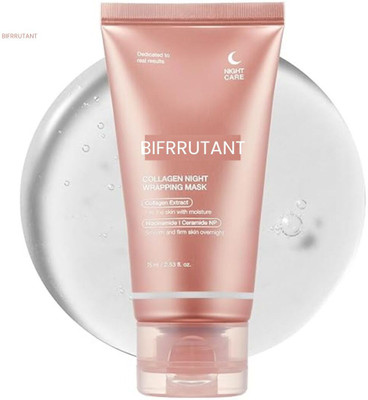 BIFRRUTANT Over Night Bio Collagen Face Mask for Glowing Skin in the Morning(75 ml)