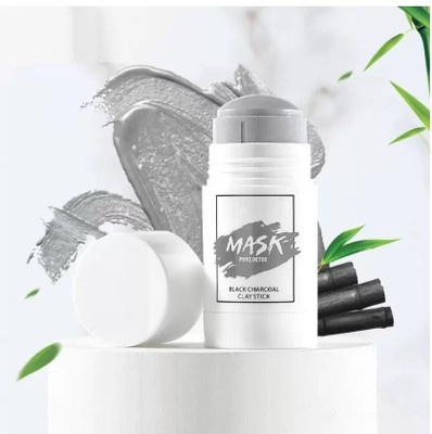 Yuency PORE DETOX BLACK CHARCOAL CLAY MASK STICK FOR MEN AND WOMEN(42 g)