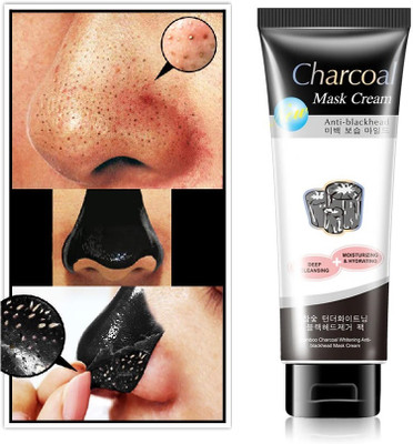 SEUNG Bamboo Charcoal Black Mask for Gentle Blackhead Removal and Deep Cleansing(130 g)