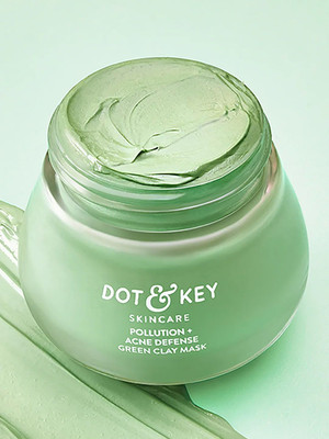Dot & Key Acne Defence Green Clay Face Mask with Salicylic for Oily, Acne Prone Skin(85 g)