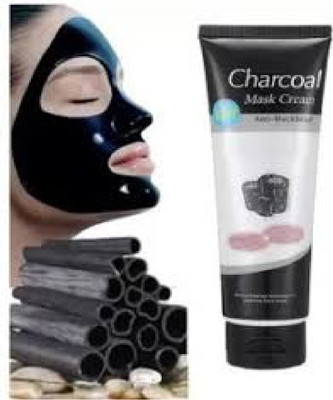 Luipui charcoal peel off face mask pack of 1 best for man and women(130 ml)