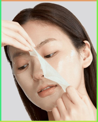Emijun Rice Sheet Mask with Serum Face Sheet Mask Soft and Healthy Skin(20 ml)